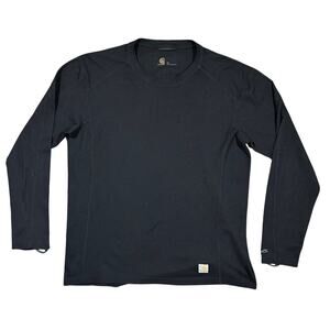 Carhartt Force Long Sleeve Thermal Shirt Waffle Knit Size XL Warm Workwear